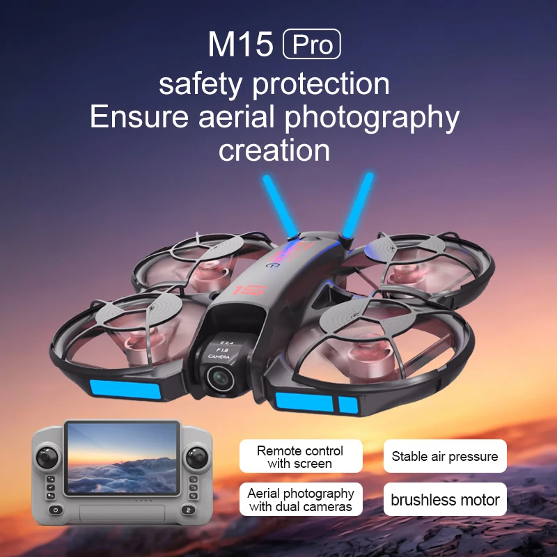 2026 New M15 FPV Drone with Sc - đánh giá và giá Drone Controller Screen