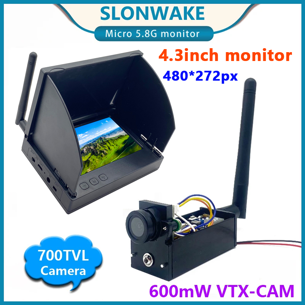 Ready to use 5.8G 48CH FPV Mon - đánh giá và giá Drone Controller Screen