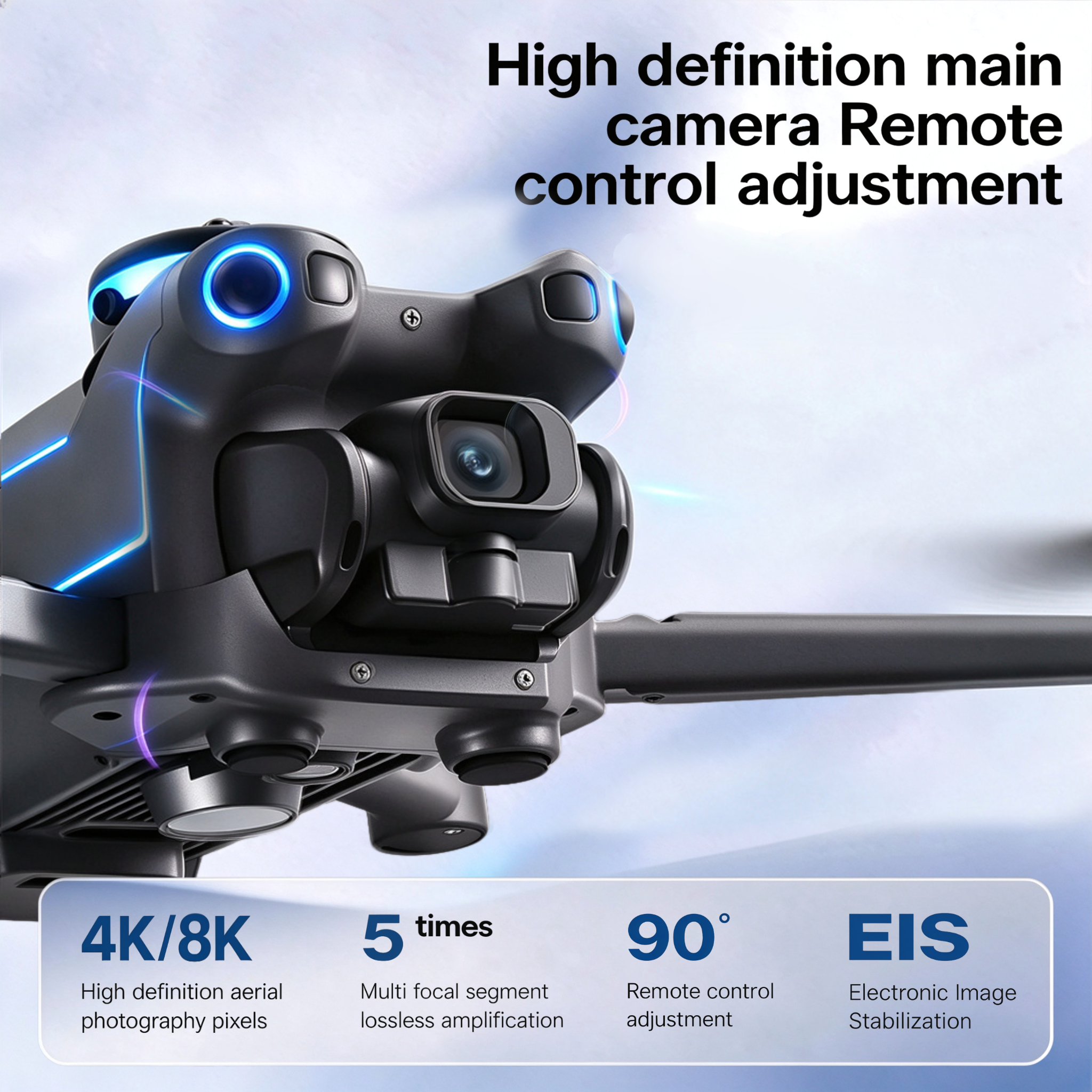 Drone GT60 Pro 4K/8K Professio - đánh giá và giá Jjrc Drone X12