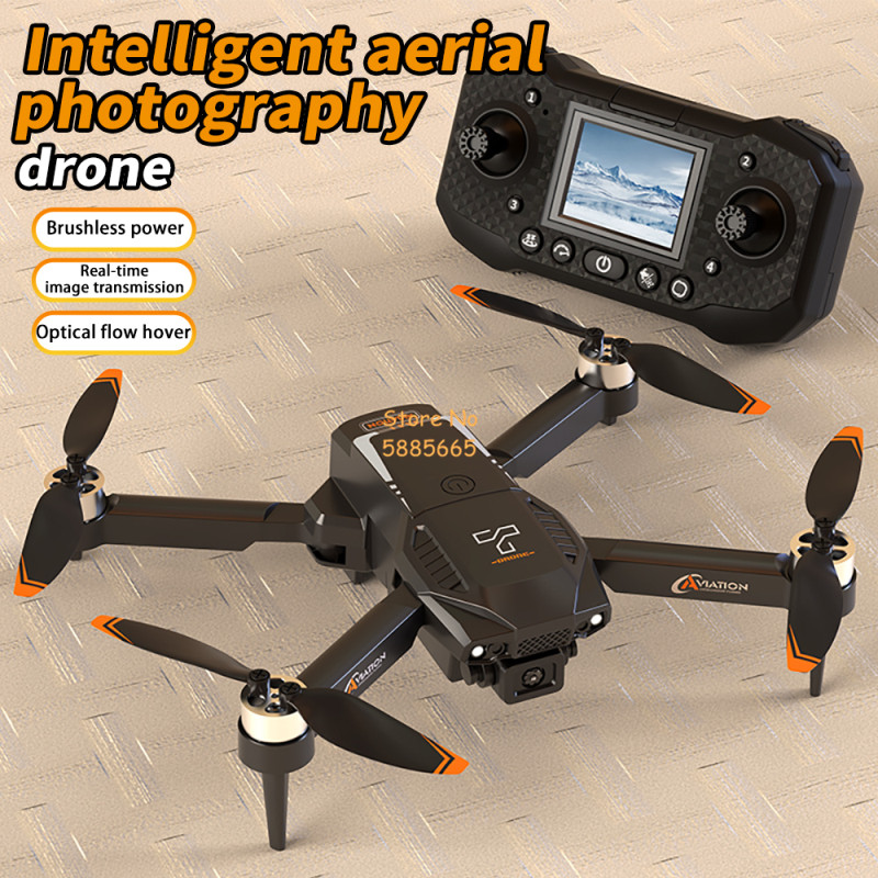 4K Dual Camera Optical Flow Br - đánh giá và giá Drone Controller Screen